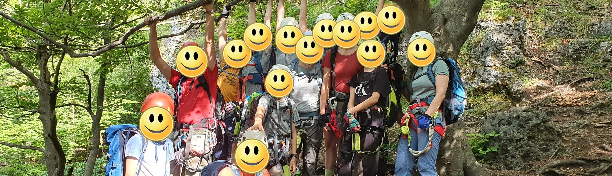 Familienbergsteigen Familienwandern Klettersteigwochenende Franken | © Deutscher Alpenverein Sektion Heidelberg 1869 e.V.