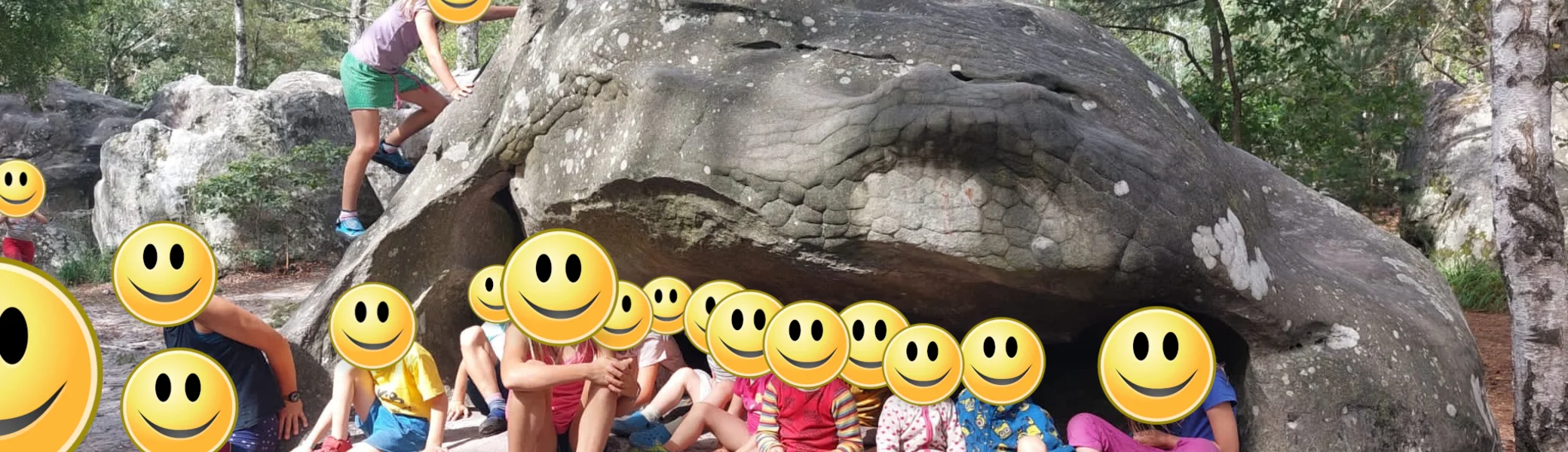 Familienbergsteigen Fontainebleau | © Deutscher Alpenverein Sektion Heidelberg 1869 e.V.