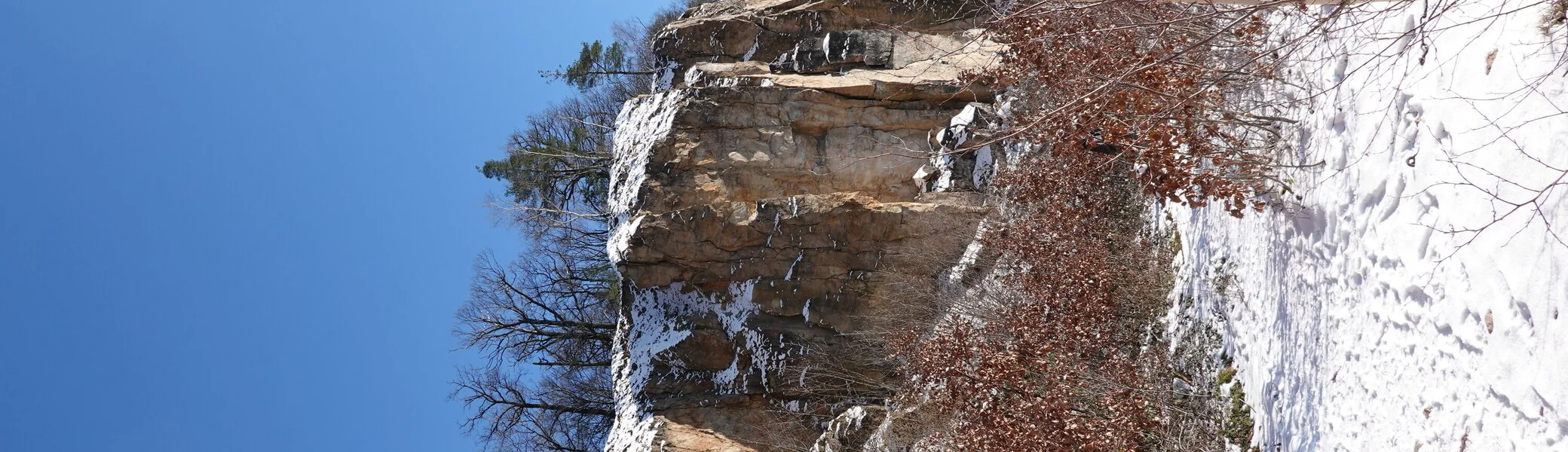 Schriesheim Winter  | © DAV Heidelberg