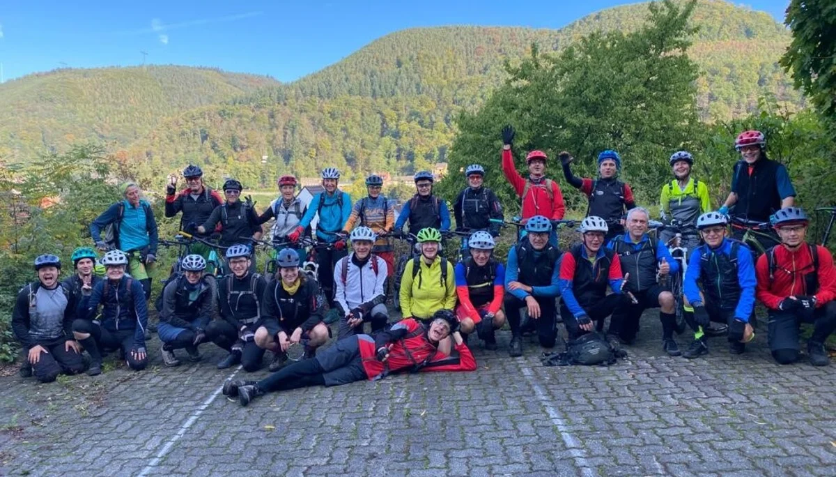 Gruppenbild MTB | © DAV Heidelberg / N.N. 