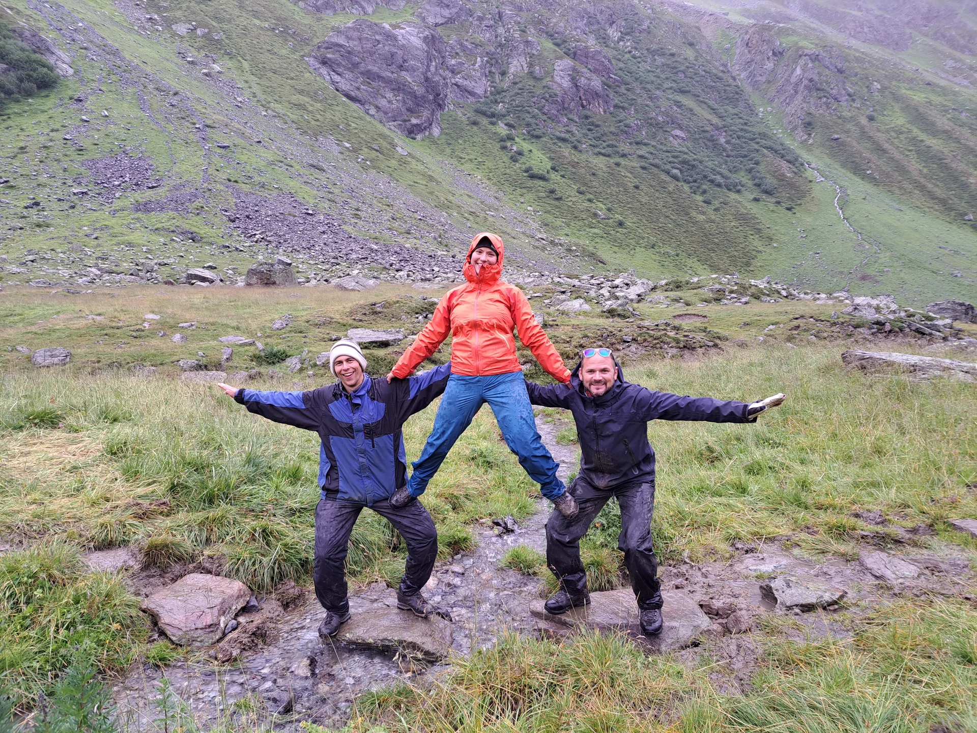 Wegearbeiten im Raum Heidelberger Hütte | © DAV Heidelberg/Johanna & Luisa Ueltzhöffer 