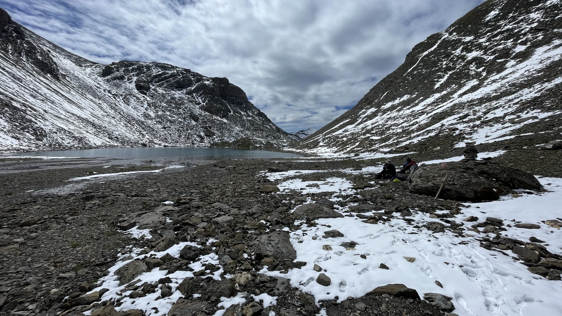 Wegearbeiten im Raum Heidelberger Hütte | © DAV Heidelberg/Jens Haaf 