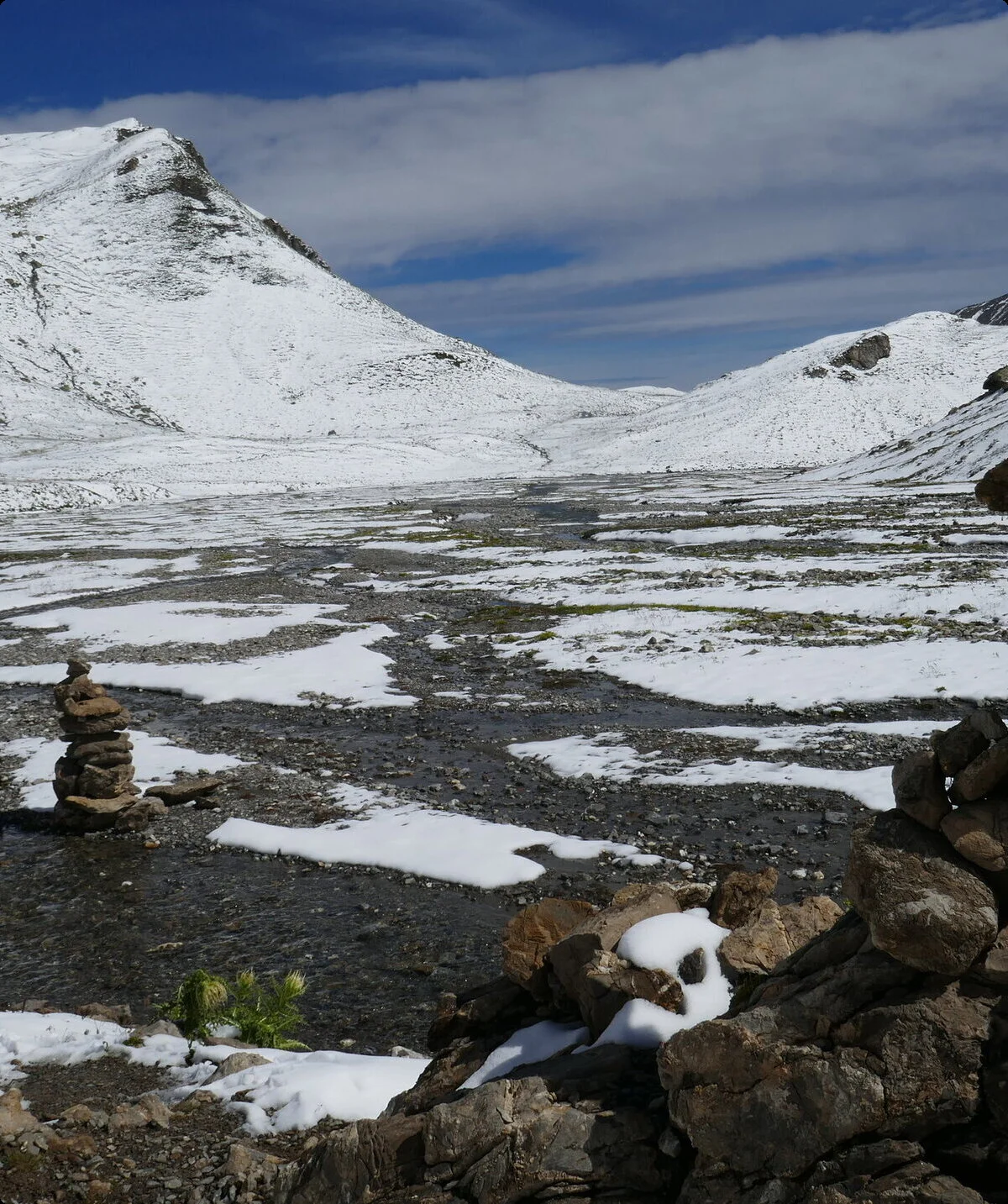 Wegearbeiten im Raum Heidelberger Hütte | © DAV Heidelberg/Hans Posawatz