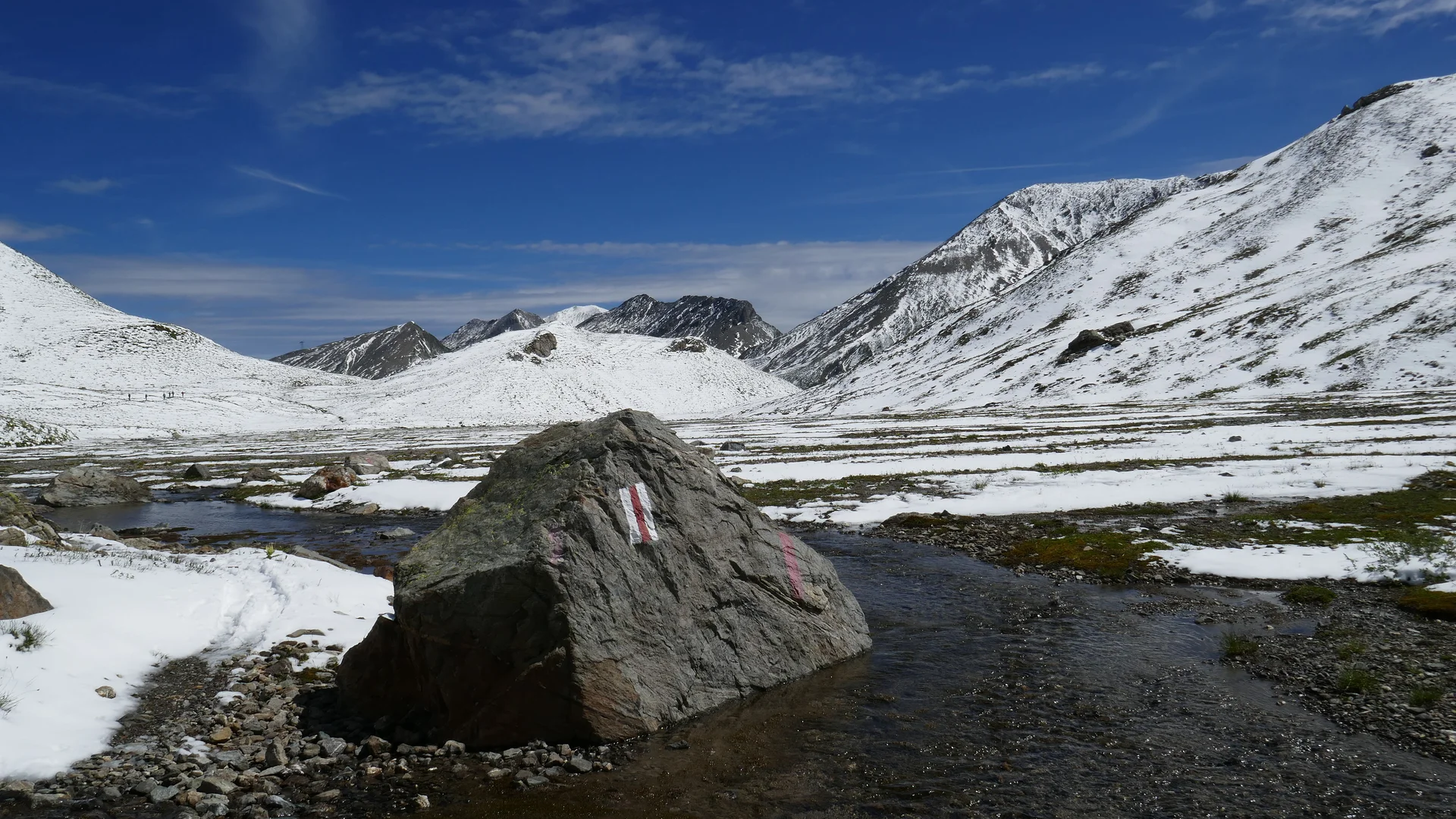 Wegearbeiten im Raum Heidelberger Hütte | © DAV Heidelberg/Hans Posawatz