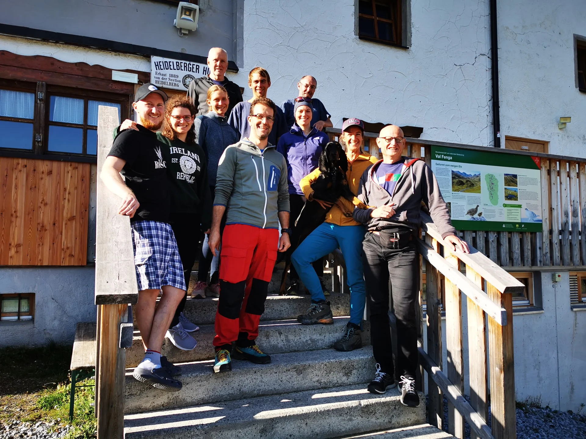 Wegearbeiten im Raum Heidelberger Hütte | © DAV Heidelberg/Marc Derungs 