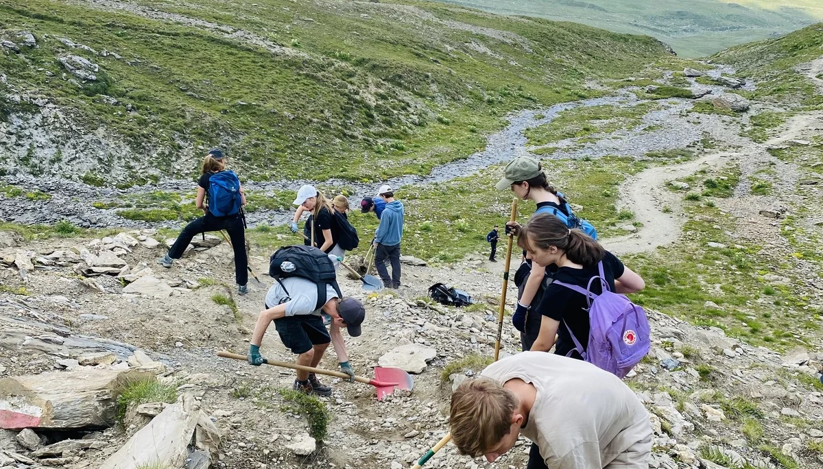 Projektwoche Elisabeth-von-Thadden-Gymnasiums Heidelberg | © DAV Heidelberg/Sabrina Großmann