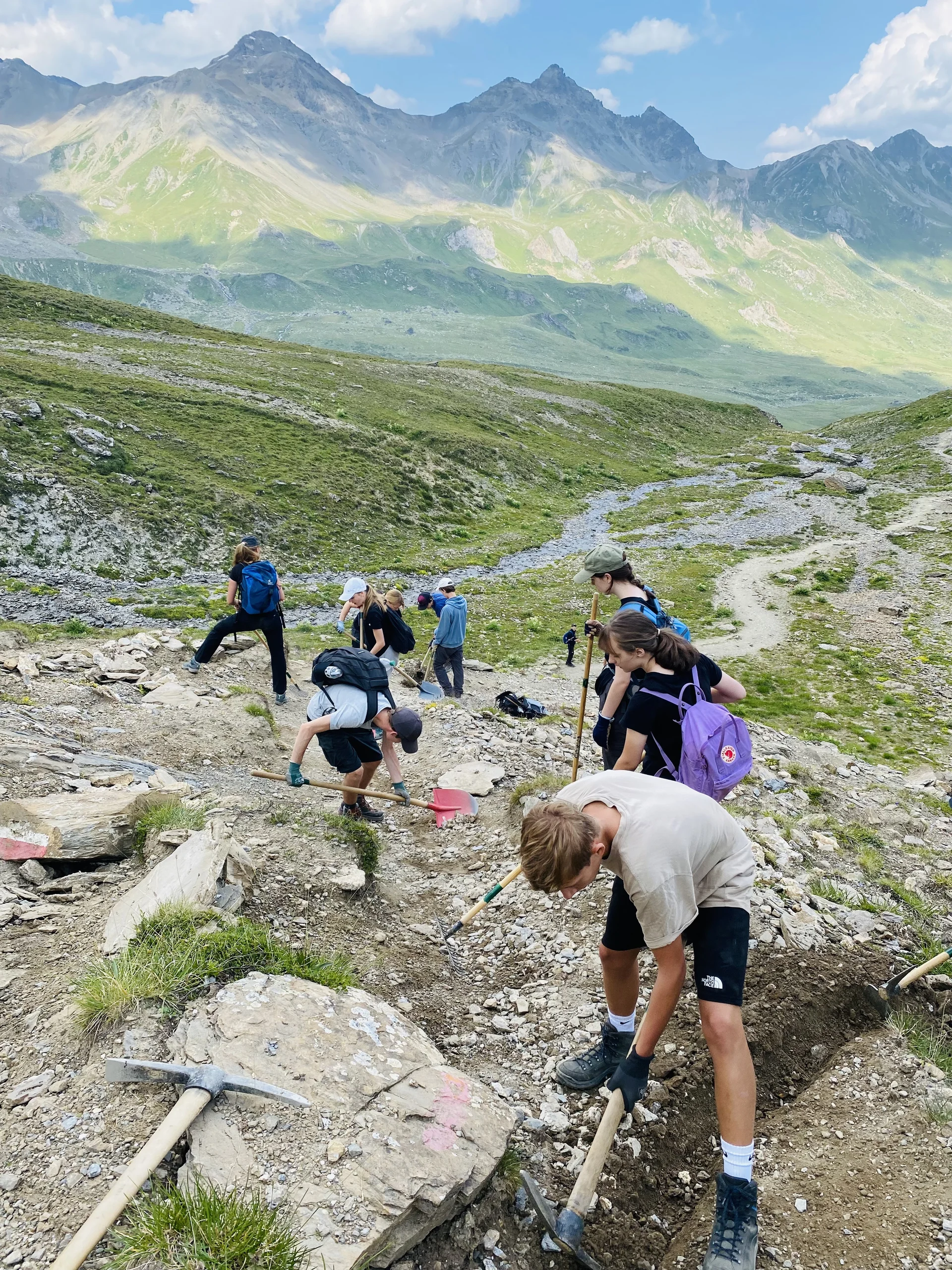 Projektwoche Elisabeth-von-Thadden-Gymnasiums Heidelberg | © DAV Heidelberg/Sabrina Großmann