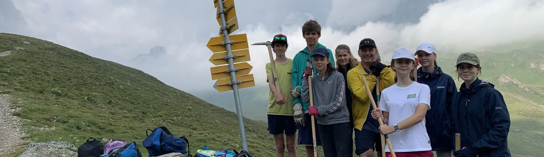 Projektwoche Elisabeth-von-Thadden-Gymnasiums Heidelberg | © DAV Heidelberg/Sabrina Großmann