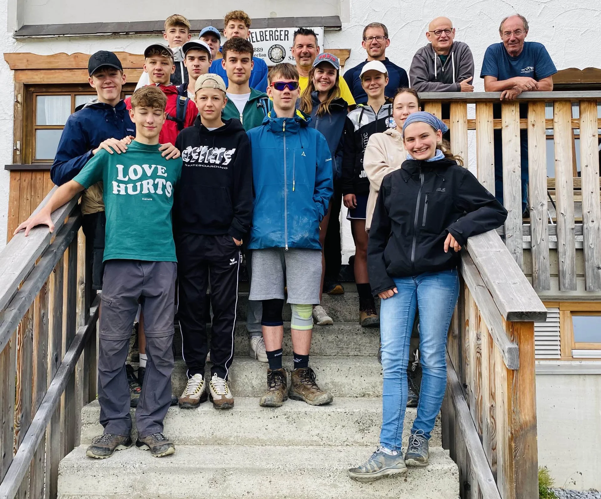 Projektwoche Elisabeth-von-Thadden-Gymnasiums Heidelberg  | © DAV Heidelberg/Jörg Wöhe 