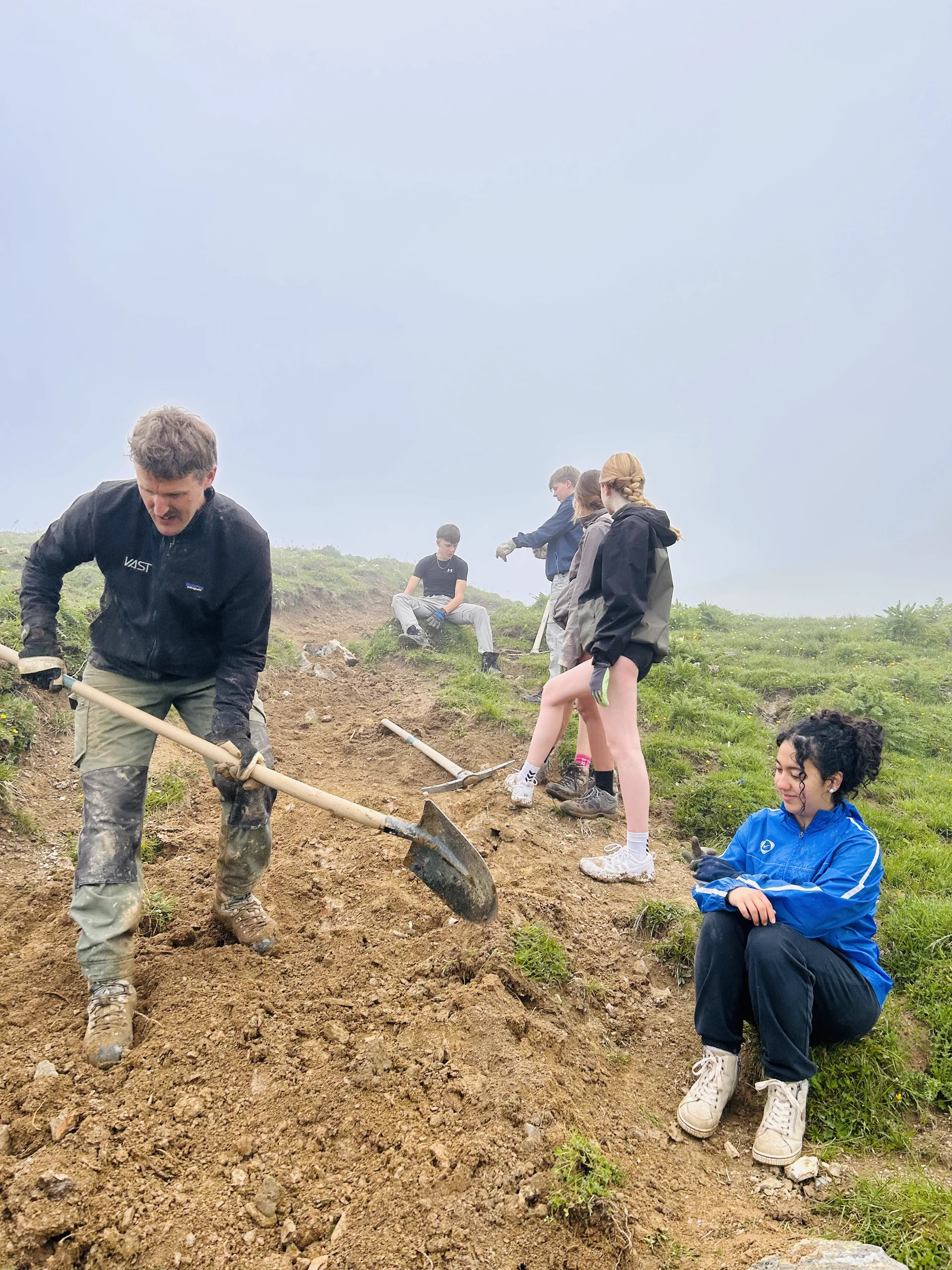 Projektwoche Elisabeth-von-Thadden-Gymnasiums Heidelberg | © DAV Heidelberg/Steffen Schellhammer