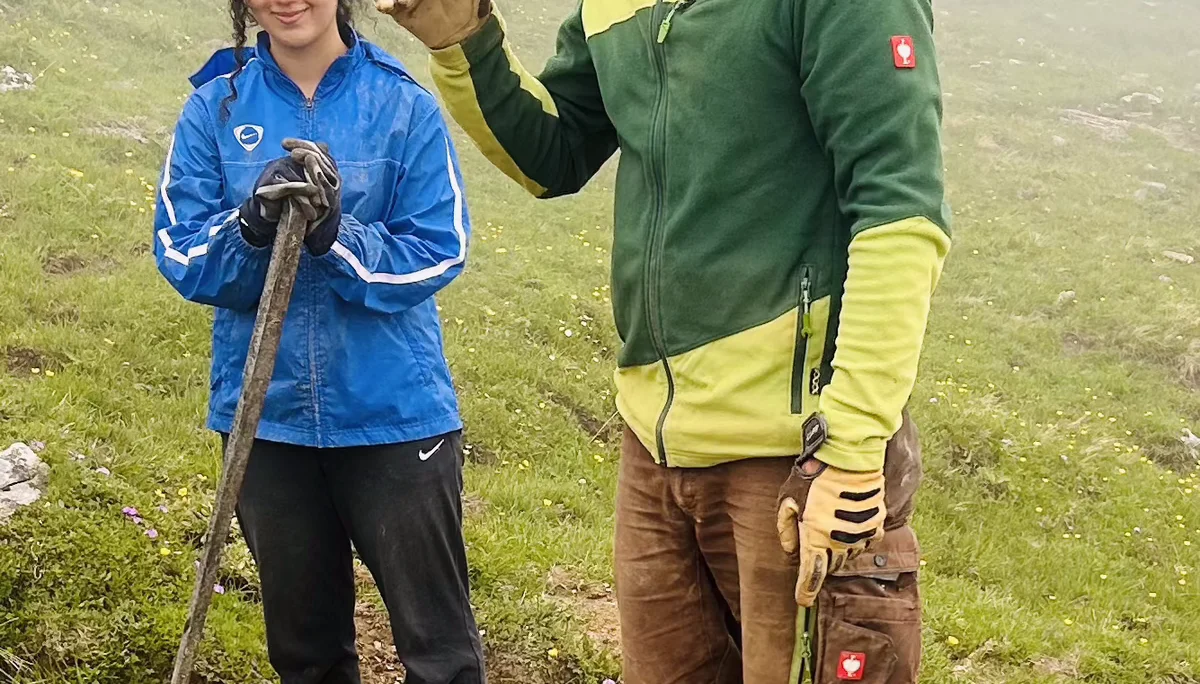 Projektwoche Elisabeth-von-Thadden-Gymnasiums Heidelberg | © DAV Heidelberg/Steffen Schellhammer