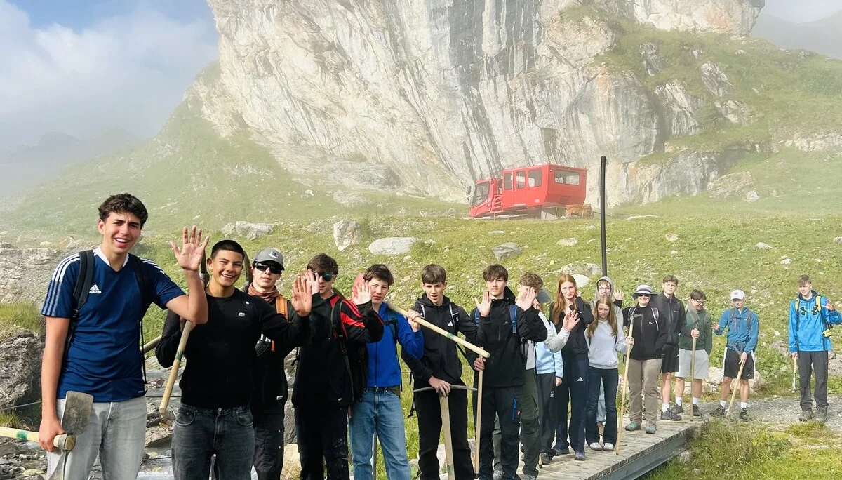 Projektwoche Elisabeth-von-Thadden-Gymnasiums Heidelberg | © DAV Heidelberg/Steffen Schellhammer