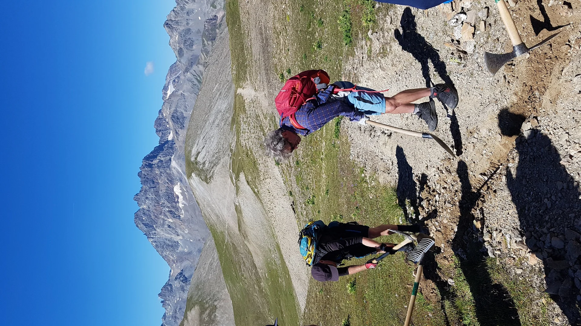 Share and Care: Alpine Wegepflege und MTB Fahrtechnik  | © DAV Heidelberg/Verena Stitzinger