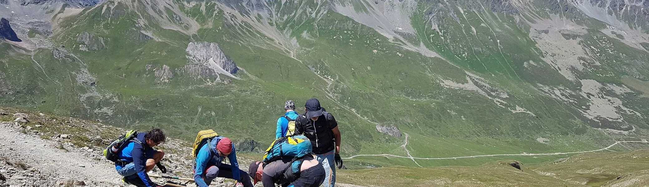 Share and Care: Alpine Wegepflege und MTB Fahrtechnik | © DAV Heidelberg/Verena Stitzinger