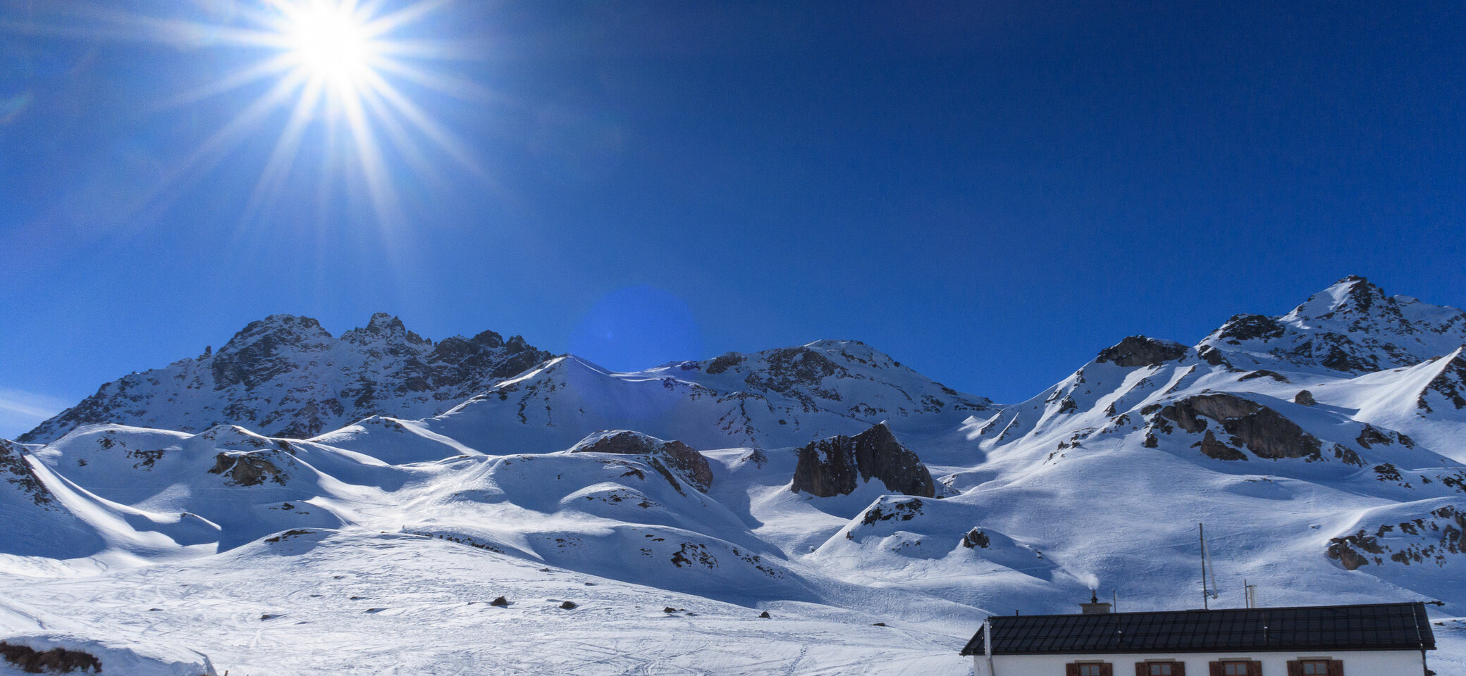 Winter an der Heidelberger Hütte | © DAV/Ulf Gieseler